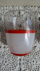 Listing 3 of 13 for Boxed set of 6 multi-coloured whisky glasses - unused