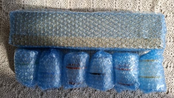 Listing 13 of 13 for Boxed set of 6 multi-coloured whisky glasses - unused