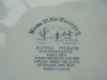Listing 3 of 3 for Alfred Meakin 'Home in the Country' lunch plate