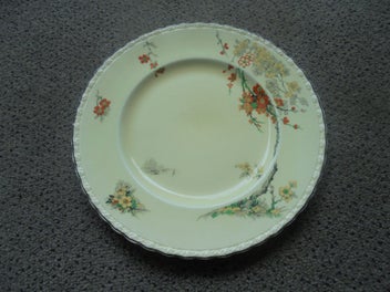 Listing 1 of 3 for Myott (England) 'Evangeline' lunch plate