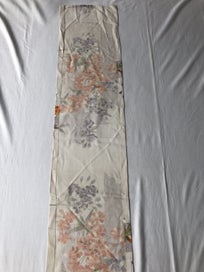 Listing 18 of 20 for Vintage Japanese Silk Floral Fabric Piece Old Obi Panel