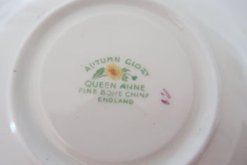 Listing 2 of 2 for ***BEAUTIFUL QUEEN ANNE TRIO "AUTUMN GLORY"