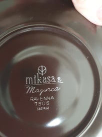 Listing 1 of 5 for Mikasa Majorca Ravenna Coffee Cups & Saucers