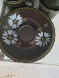 Listing 2 of 5 for Mikasa Majorca Ravenna Coffee Cups & Saucers