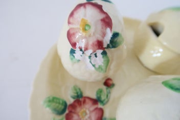 Listing 2 of 2 for ***CARLTON WARE PRIMULA CONDIMENT SET***