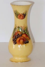 Listing 1 of 2 for ***BEAUTIFUL AYNSLEY "ORCHARD GOLD" VASE***