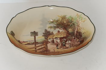 Listing 2 of 3 for ***BEAUTIFUL ROYAL DOULTON "RUSTIC ENGLAND" BOWL***
