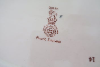 Listing 3 of 3 for ***BEAUTIFUL ROYAL DOULTON "RUSTIC ENGLAND" BOWL***