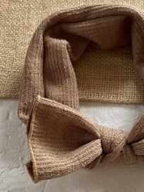 Listing 5 of 5 for Woodlands Style Knit Bow Baby Headband - Coffee 3-6 Months
