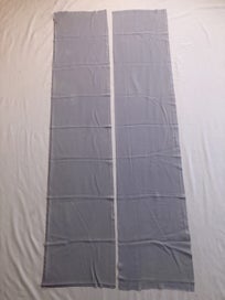 Listing 4 of 12 for Vintage Japanese Lilac Purple Silk Fabric Pieces X2 Kimono Panels