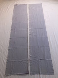 Listing 8 of 12 for Vintage Japanese Lilac Purple Silk Fabric Pieces X2 Kimono Panels