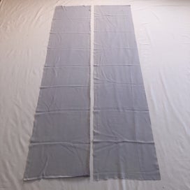 Listing 7 of 12 for Vintage Japanese Lilac Purple Silk Fabric Pieces X2 Kimono Panels