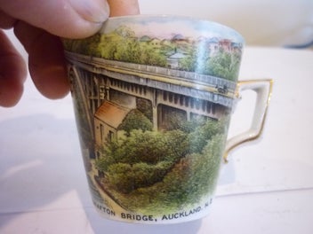 Listing 2 of 8 for AUCKLAND GRAFTON BRIDGE SCENE.RARE SHELLEY C&S