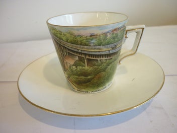 Listing 1 of 8 for AUCKLAND GRAFTON BRIDGE SCENE.RARE SHELLEY C&S