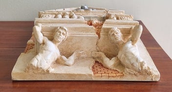 Listing 3 of 6 for Michael Weir Sculpture Wall Plaque 1996