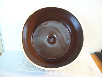 Listing 8 of 8 for TITIAN COUNTRY FAIR RANGE CHEESE DISH CIRCA 1960'S - 70'S