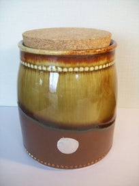 Listing 1 of 8 for TITIAN COUNTRY FAIR RANGE LARGE STORAGE JAR CIRCA 1960'S - 70'S