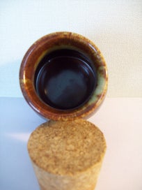 Listing 5 of 7 for TITIAN COUNTRY FAIR RANGE SMALL STORAGE JAR CIRCA 1960'S - 70'S