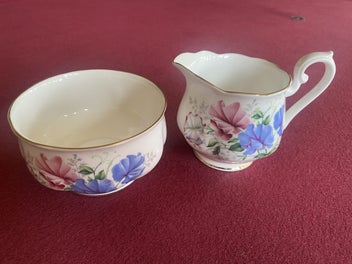 Listing 4 of 10 for Vintage Royal Albert Tea Set 20 pc Sweet Pea