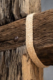 Listing 3 of 7 for Large, Rustic Timber Cross/Crucifix