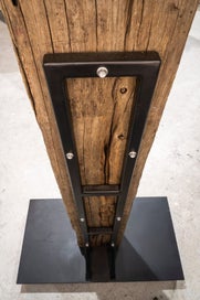 Listing 4 of 7 for Large, Rustic Timber Cross/Crucifix