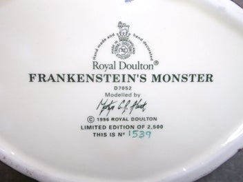 Listing 13 of 13 for Royal Doulton Frankenstein's Monster Toby jug