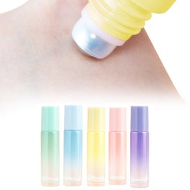 Listing 3 of 6 for 5 Pieces 10 Milliliter Glass Roller Bottles Thick On Ball Essential Oil