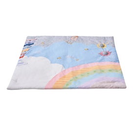 Listing 9 of 12 for New Baby Play Gym Mat Tummy Time Activity Mat with 6 Sensory Toy 35.0" x35.0"