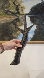 Listing 1 of 9 for OT Sherwood Pottery Wall Sculpture Hanging - Vintage Nz Pottery - Titian Studios