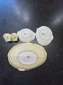 Listing 2 of 3 for Carlton ware foxglove dishes and salt and pepper