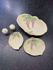 Listing 1 of 3 for Carlton ware foxglove dishes and salt and pepper