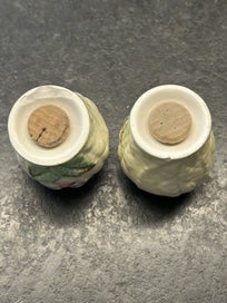 Listing 3 of 3 for Carlton ware foxglove dishes and salt and pepper