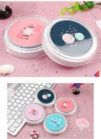 Listing 3 of 7 for Led Mini Makeup Mirror Portable Rechargeable Folding Cartoon Theme