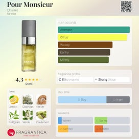 Listing 3 of 4 for Chanel Pour Monsieur EDT or Platinum Egoiste perfume DECANT Travel Spray