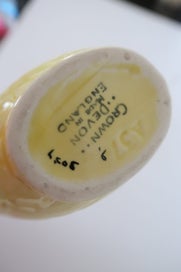 Listing 2 of 2 for ***VINTAGE CROWN DEVON GARDEN PATH SAUCE JUG***