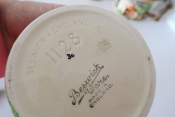 Listing 2 of 2 for ***VINTAGWE BESWICK WARE TEAPOT, CRAMER AND SUGAR POT***