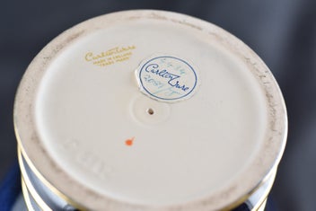 Listing 4 of 5 for Carlton Ware Bleu Royale Vase - Oriental Willow Pattern