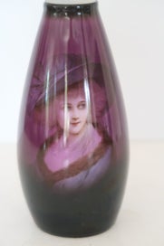 Listing 2 of 3 for ***ANTIQUE ZEH SCHERZER PORTRAIT VASE***