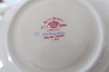 Listing 2 of 2 for ***ROYAL ALBERT TRIO "PETIT POINT"***