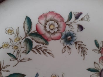 Listing 4 of 5 for Hampshire 10" Dinner Plate Vintage Floral Design Johnson Bros Windsor Ware