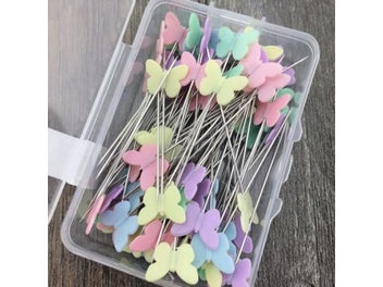 Listing 3 of 8 for 100 Pcs/Box Patchwork Pins Positioning Needle Sewing Marker Needle Dressmaking
