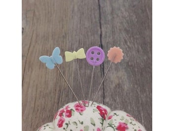 Listing 6 of 8 for 100 Pcs/Box Patchwork Pins Positioning Needle Sewing Marker Needle Dressmaking