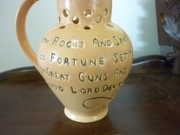 Listing 3 of 5 for PUZZLE ENGLISH POTTERY JUG
