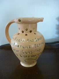 Listing 2 of 5 for PUZZLE ENGLISH POTTERY JUG