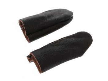 Listing 5 of 8 for 1 Pair Needle Felting Faux Leather Protectors Finger Tools For Hand Craft Made
