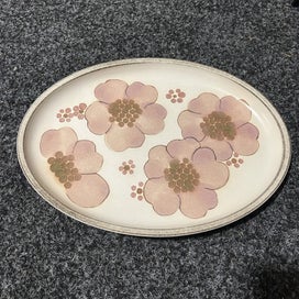 Listing 1 of 1 for Denby Stoneware Oval Platter - Gypsy