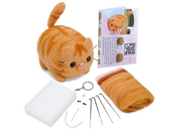 Listing 3 of 9 for Animals DIY Needle Felting Set With Foam Mat For Handcraft Project Beginners