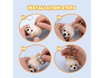 Listing 5 of 9 for Animals DIY Needle Felting Set With Foam Mat For Handcraft Project Beginners