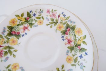 Listing 2 of 3 for ***BEAUTIFUL FLORAL TRIO "HEDGEROW"***