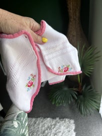Listing 8 of 20 for Baby Girls Overalls With Matching jacket size 3 months